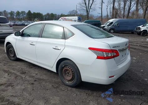 2014 Nissan Sentra Fe+ S/Fe+ Sv/S/Sl/Sr/Sv from USA, damaged, VIN 3N1AB7AP3EY295968